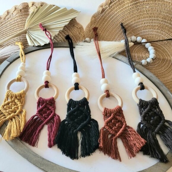 Boho Essential Oil Car Hanger - Picture 1 of 5